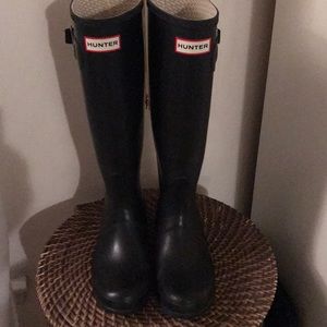 Original Tall Black Matte Hunters